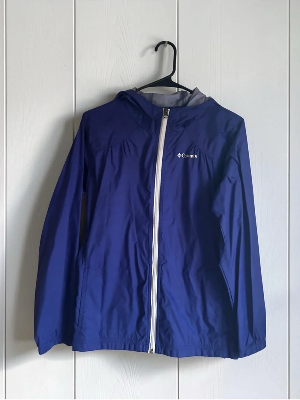 Columbia Girls Size L 14-16 Purple Lightweight Jacket